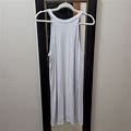 Venus Dresses | Halter Top White Lined Dress | Color: White | Size: Xl