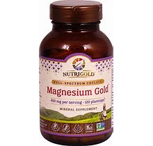Nutrigold Magnesium Gold 400 Mg - 120 Plantcaps