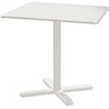 Emu 525 28" Square Darwin Indoor/Outdoor Table - Steel, Antique White