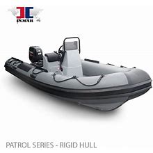 470R-PT (15'6"") Patrol Series (Rigid Hull) Inflatable Boat W/ Suzuki 60Hp