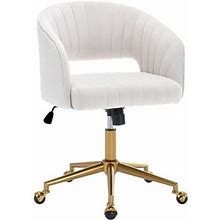 Office Swivel Desk Chair Joma Velvet Desk Chair Height Adjustable Armchair With Gold Base Joma Office Chair For Living Room Vanity Study Computer Room