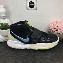Nike Shoes | Nike Kyrie 6 Shutter Shades Bq4630-004 Men's 6 / Women's 7.5 Basketball Shoes | Color: Black/Green | Size: 6