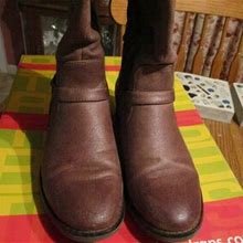 Baretraps - Women's Tall Taupe/Brown Side Zip Boots - Size 8 m