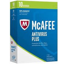 Mcafee Antivirus Plus - 1 Year - 10 PC- Global - [KEYCODE]