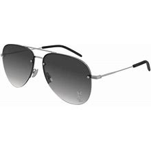 Saint Laurent Sunglasses CLASSIC 11 m 005 Silver 59mm Unisex