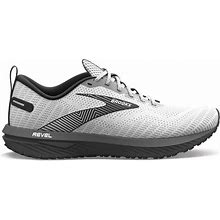 Brooks Men's Revel 6 Running Shoes White/Black, 7.5 - Men's Running At Academy Sports
