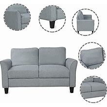 RUNWON Sectional Sofa For Living Room Home, Grey