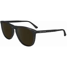 Calvin Klein Sunglasses CK24508S 017 Black Havana 55mm Male Plastic Black