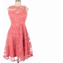 R&M Richards Dresses | R&M Richards Coral / Pink Dress, Size 4 Petite | Color: Orange/Pink | Size: 4