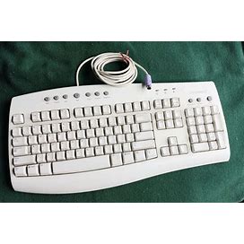 Microsoft Internet Keyboard Ps/2 Used Shows Some Wear Untested