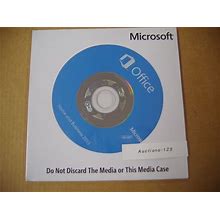 MS Microsoft Office 2013 Home And Business Full English Version DVD =NEW SEALED=