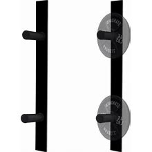 Febtech Weight Plate Storage Rack 4-Peg Wall-Mounted Ideal Gym Rack For Bumper Plates