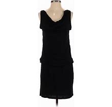 Old Navy Casual Dress Cowl Neck Sleeveless: Black Dresses - Women's Size Small