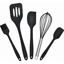 5 PCS Silicone Cooking Kitchen Utensils Set Heat-Resistant And Non-Stick Gadgets