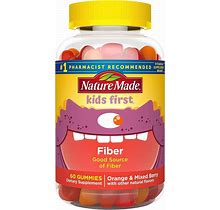 Nature Made Gluten-Free Kids First Fiber Dietary Supplement, 60 Gummies