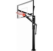 Goalrilla Ft60 Basketball Hoop With Glass Backboard And In-Ground Anchor
