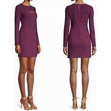 Likely Dresses | Likely Purple Plum Keller Long Sleeve Mini Dress Cocktail/Party Size 8 Medium | Color: Purple | Size: 8