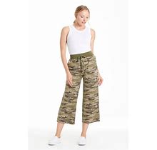 Another Love Clothing | Remi Cropped Vintage Camo Pant | L