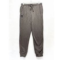 Under Armour Fleece Lined Athletic Sweatpants Youth Size Yxl - Gray