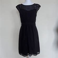 J. Crew Dresses | J. Crew Black Party Dress | Color: Black | Size: 4
