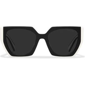 Sunglasses With Prada Logo, Women, Slate Gray Lenses