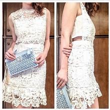 Romeo & Juliet Couture Dresses | Romeo & Juliet Couture! Dress Lace Short | Color: Brown | Size: M