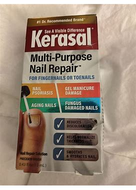 Kerasal Multi-Purpose Nail Repair For Fingernails Or Toenails 0.43 Oz.