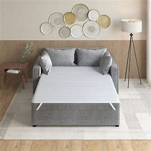 Madison Park Essentials Delta Ultra-Soft Microfiber Waterproof Sofa Bed Mattress Pad - White