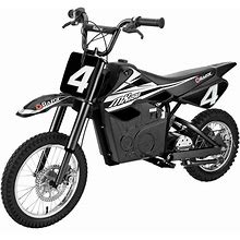 Razor MX650 Dirt Rocket Electric Motocross Dirt Bike, 17 MPH, Black (Open Box)