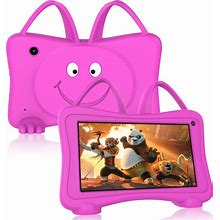Kids Tablet 7" Android Toddler Tablet For Kids 32GB Wifi Learning Tablet With Parent Control, Kid App Preinstalled, Educational Games, Set Time