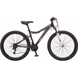 Mongoose Women's Flatrock 26 in Mountain Bike Purple/Dark Red - Women's Bikes At Academy Sports