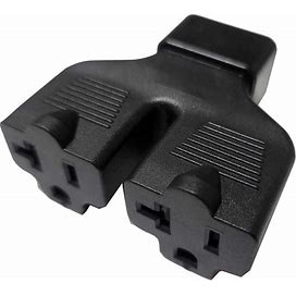 SF Cable - IEC320 C20 Male Plug To Two Way NEMA 5-20 Connector Adapter Splitter