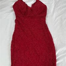 Windsor Women's A-Line Dress - Red - S