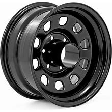 Steel Wheel | Black | 16X8 | 5X4.5 | 3.30 Bore | -6