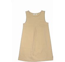 Gap Kids Dress - Shift: Tan Solid Skirts & Dresses - Size Large