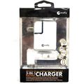 1 Pk Macally 3 in 1 Charger Usb Ac Car Wall Charger & Battery Pack