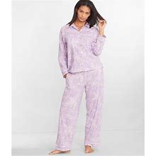 Papinelle Cheri Blossom Woven Pajama Set - Womens - Iris - Large - Papinelle234861370