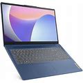 Lenovo Ideapad Slim 3 15IAN8 15.6" Laptop i3 8G B 256GB ,Blue