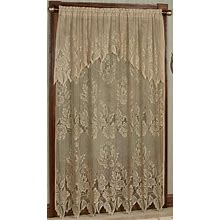 Carol Wright Gifts Hallie Lace Curtain Panel With Valance