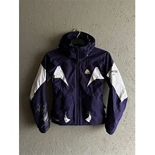 Vintage Nike ACG Storm Fit Women's Ski Snow Zip Jacket Small Logo Size XS-S Color Purple White