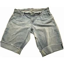 Old Navy Shorts | Old Navy Size 16 Shorts Blue Jean Frayed Edges Distressed | Color: Blue | Size: 16