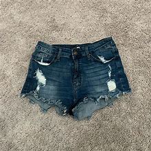 Fashion Nova Shorts | These Fun Denim Shorts | Color: Blue | Size: 10