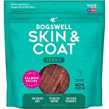 Dogswell Skin And Coat Dog Jerky Treats - Salmon, Size: 10 Oz | Petsmart