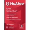 Mcafee Total Protection Antivirus & Internet Security Software, For 5 Devices, 1-Year Subscription, Windows /Mac /Android/Ios/Chrome OS, Product Key