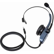 Blueparrott B250-XT Wireless BT Noise Cancelling Headset, Certified Refurbished