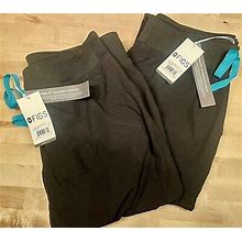 FIGS Zamora Black Jogger Scrub Pants Womens S Regular Fit 2 Pairs New With Tags