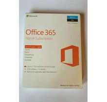 New Sealed Microsoft Office 365 Home Premium 1 Year Subscription