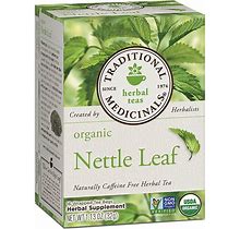 Traditional Medicinals Organic Nettle Leaf Herbal Tea Tea Bags Size 16