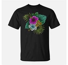 Flower T For Women Hawaiian Maori Style Clothing Unisex T Shirt