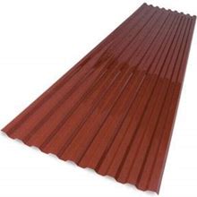 Suntuf 26 in. X 6 ft. Burgundy Polycarbonate Roof Panel